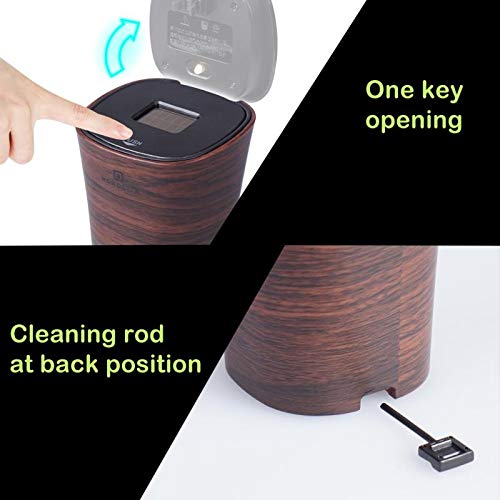 eing Car Ashtray Smokeless Vehicle Cigar Portable Ashtray Cup Holder with LED Blue Light,Automotive Supplies Solar Ashtray for Car Home Office - Image 5