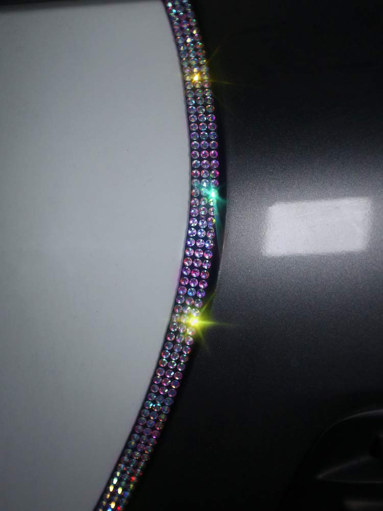 eing Door Edge Anti-Scratch Sticker Door Crash Bumper Crystal Bling Protection Tape Rubber Strip Sticker,Car Door Protector,Car Door Guard,Car Door Protection,90cm/35.4" Each One,4Pack/Set,Multicolor - Image 3